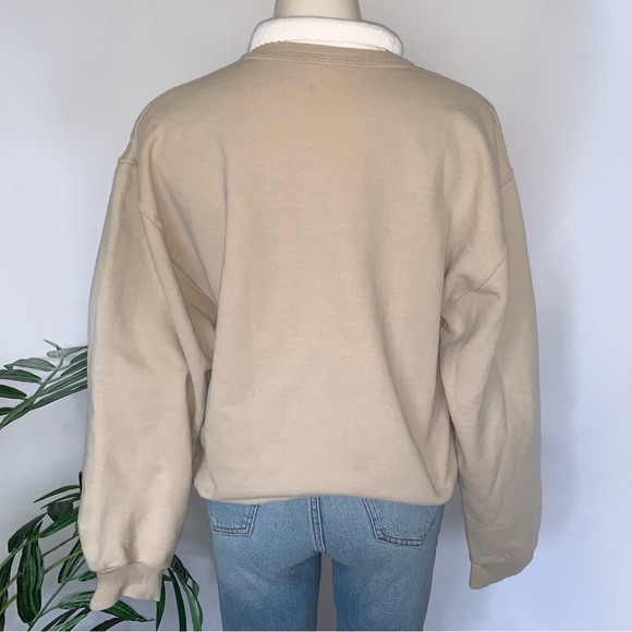 v i n t a g e :: Nautical Coastal Collared Morning Sun Graphic Sweatshirt - Picture 13 of 14